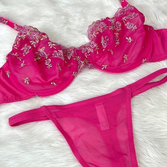 Y2K Victoria’s Secret Floral Set - Picture 5 of 9